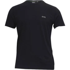Hugo Boss Contrast Logo Crew Neck Short Sleeve Cotton T-Shirt