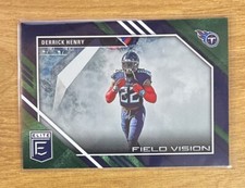 2023 Donruss Elite Football GREEN Field Vision Derrick Henry #FV-9 Titans