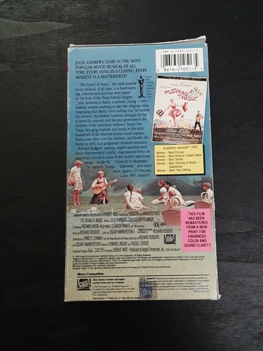 The Sound of Music - Musical VHS 2 Tape Set - Julie Andrews, Christopher Plummer - Picture 3 of 6