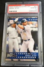 DEREK JETER 2003 DONRUSS ESTRELLAS #63 PSA 10 YANKEES HOF POP 4