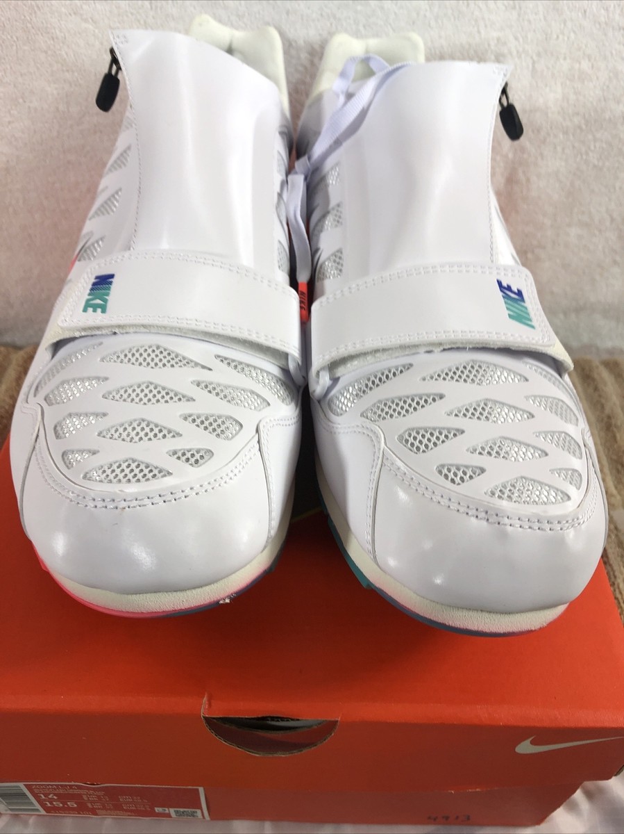 Nike Zoom Long Jump LJ 4 Men Size 14 White Ombre Track  display picture 3
