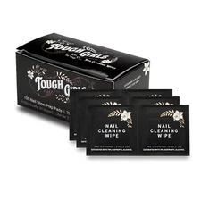 TOUGH GIRLS--Nail Cleaning Alcohol Wipe & Prep Pads--70% Alcohol--200 PADS
