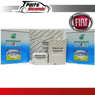 KIT TAGLIANDO 3 FILTRI UFI 3 LT SELENIA ULTIPOWER 5W40 FIAT PUNTO