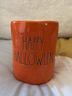 Rae Dunn Kerze Orange Happy Halloween Pumpkin Pie - TKMaxx