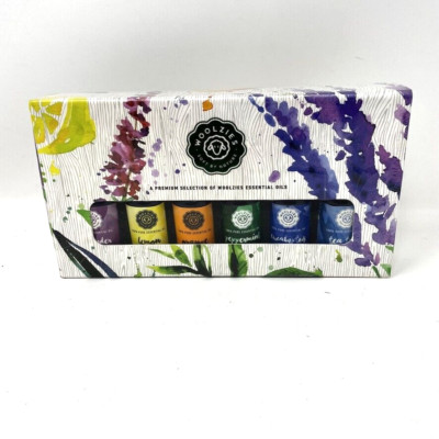 Woolzies Premium Selection 6 Essential Oil Lavender Lemon Orange Tea Tree NEW