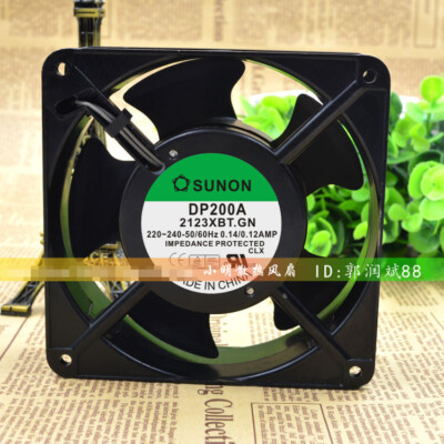 1 pcs SUNON 12038 AC220V DP200A 2123XBT.GN All Metal AC Cooling Fan