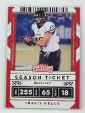 2020 Panini Contenders Draft Picks Season Ticket #99 Travis Kelce Card