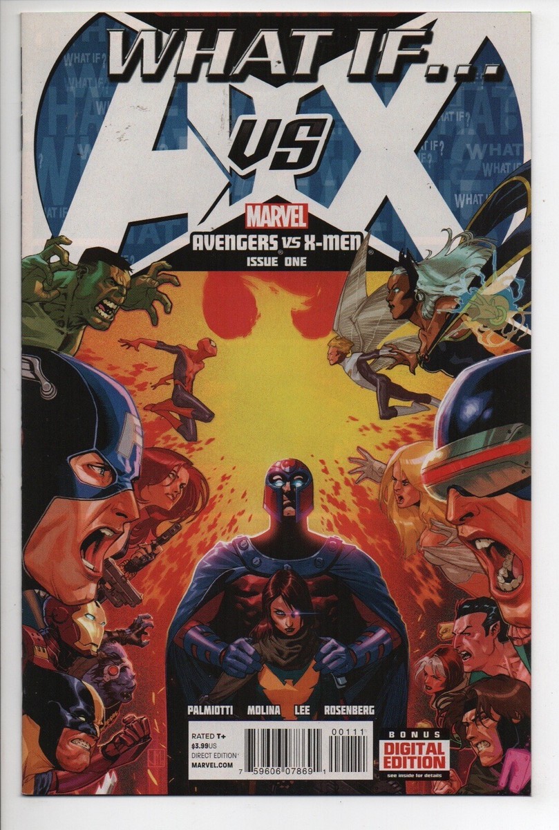 What If AVX Avengers VS X-Men 1 Marvel Comic Book 2013 Palmiotti