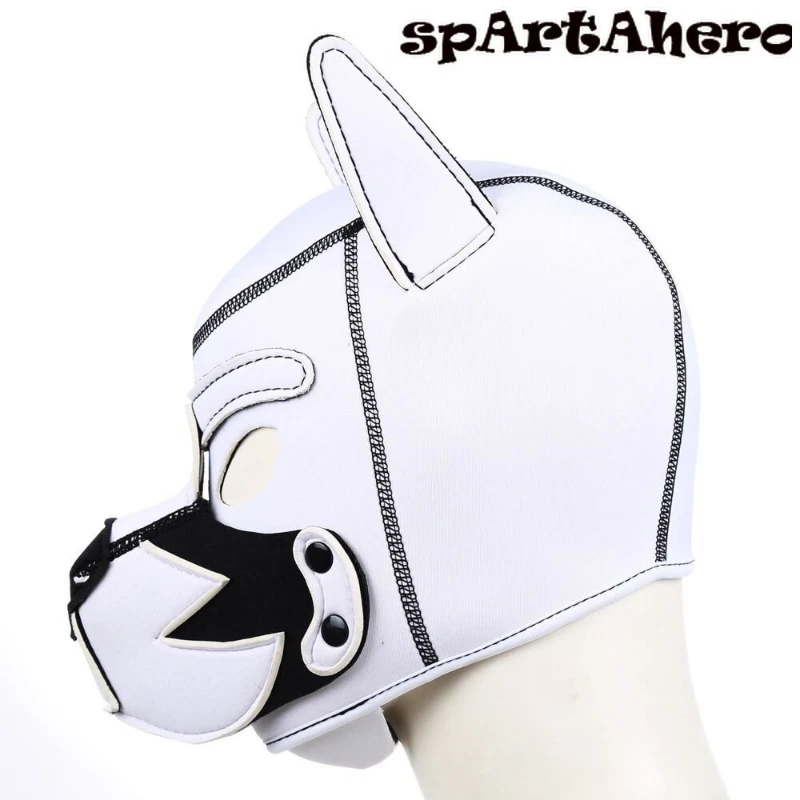 Accesorios para disfraces Cachorro Juego Capucha Máscara Esclavo Mascota Juego de rol Fiesta Cachorro Máscara Foto 3 de 4