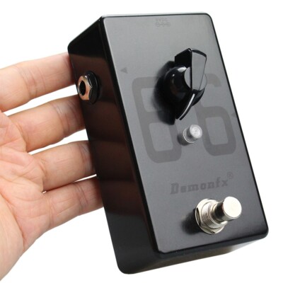 Demonfx 66(33) Booster Guitar Effect Pedal Clean Pramp Booot With A Amplifier Ch