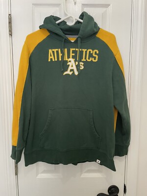 Fanatics Athletic Oakland Athletics Pullover Hoodie XLarge GREEN