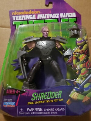 Teenage Mutant Ninja Turtles 2012 SHREDDER UNMASKED figure Nickelodeon NIP! 