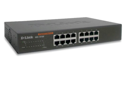 D-Link  DGS 1016D 16-Port External Unmanaged Switch 