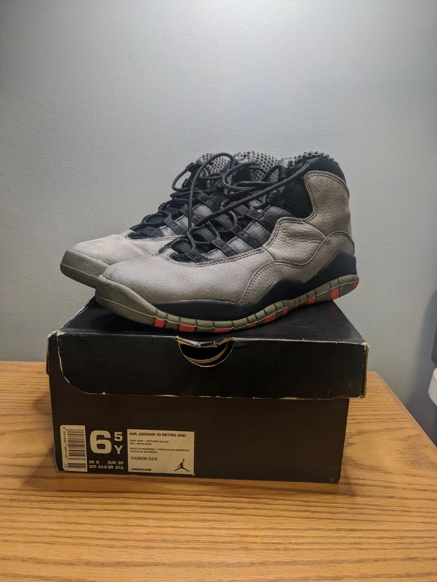 Jordan 10 grey suede cheap