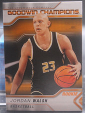 2023 Upper Deck Goodwin Champions Orange - Jordan Walsh (RC/Arkansas Razorbacks)
