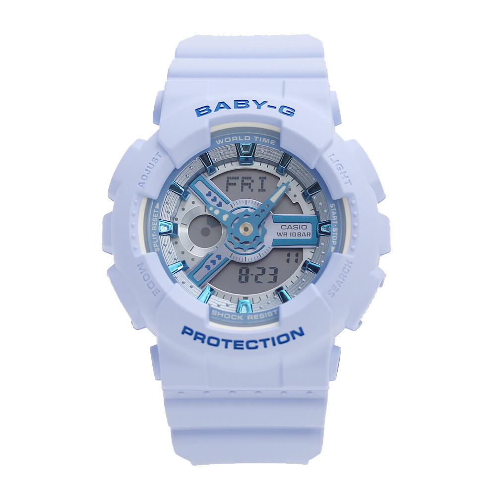 CASIO Baby-G BA-110YK-2AJF BA-110 BA-110YK-2A Quartz Analog & Digital Blue