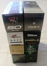 NEW! 24 Variety Golf Balls - Dixon, Wilson, Neutron, Precept Laddie, Maxfli Tour