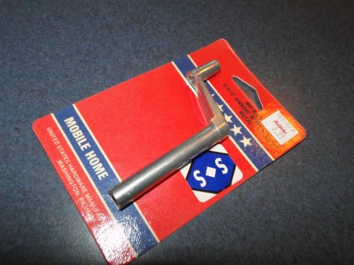 NUEVO United States Hardware WP-8886C Manivela Ventana 2-3/4", Metal con Tornillo LOTE SS - Imagen 2 de 3