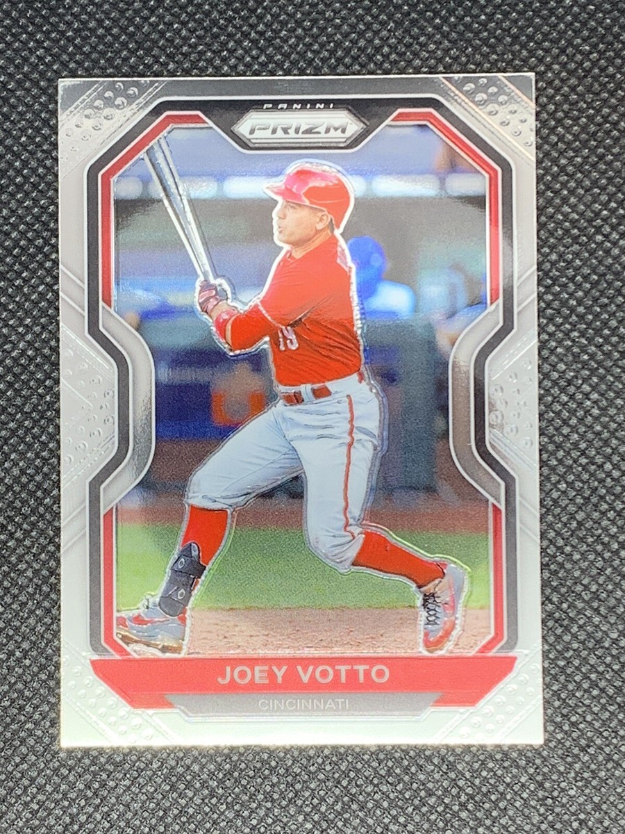 2021 Panini Prizm Joey Votto #221 Tier III Silver Prizm