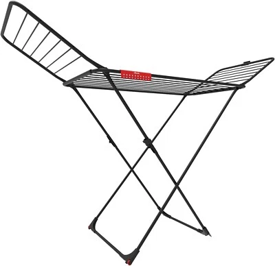 Stendibiancheria Stendino Extra Ultimate Nero in Acciaio Inox Vileda