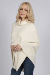 cashmere poncho made in italy