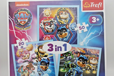 Paw Patrol Puzzle The Mighty Movie - 3 in 1