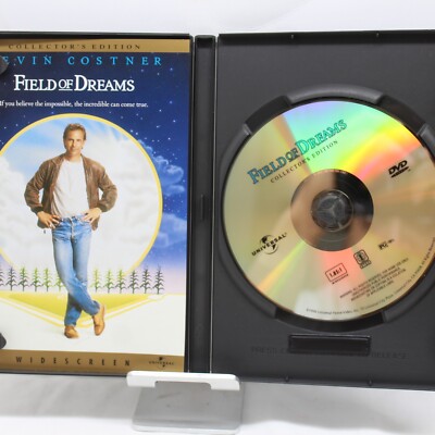 Field of Dreams (DVD, 1998, Collectors Edition) W/ Inner Insert