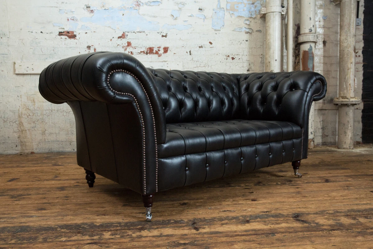 Second hand on sale chesterfield sofa ebay