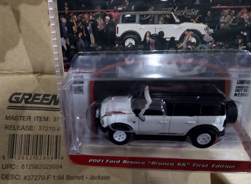 Ford Bronco 2021 -Bronco66- primera edición **** Greenlight Barrett Jackson 1:64 - Imagen 4 de 4