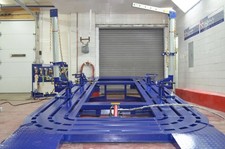 20ft Auto Body Frame Machine Rack W 2 Towers 2d Measuring System Jack