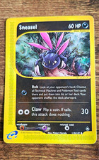 Pokemon TCG Aquapolis Sneasel 110/147 Common Regular Eng Unlimited 2002 MP