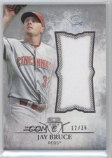 2015 Topps Triple Threads Unity Single Jumbo Relics 12/36 Jay Bruce #UJR-JBR 1p5