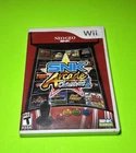 SNK Arcade Classics Vol. 1 (Nintendo Wii, 2008) COMPLETE Manual CIB Tested Rare