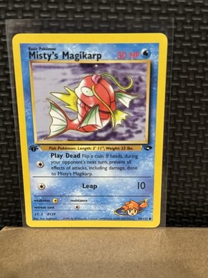 2000 Pokémon Gym Challenge - 1st Edition - Misty s Magikarp 88/132 - Ungraded