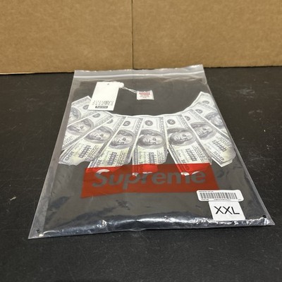 Supreme MM6 Maison MargielaMoney S/S Top BLACK SIZE XXL SEALED