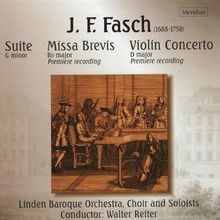 Fasch: Missa Brevis, Violin Concerto, Suite in G mino... | CD | Zustand sehr gut