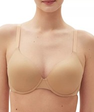 Gap GapBody Women's Everyday Essentials T-Shirt Bra GPW00351 - Brush Beige 34D