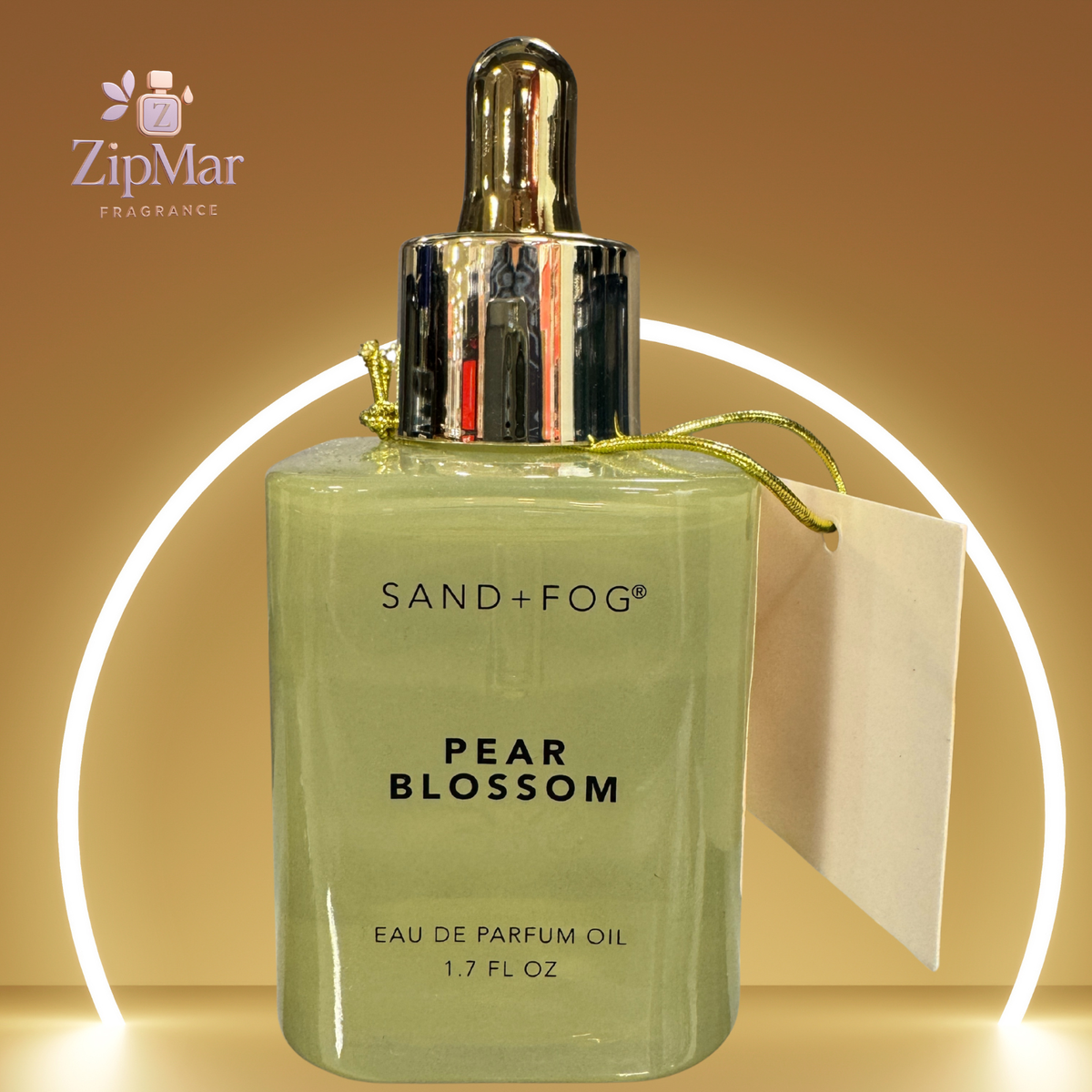 SAND+FOG Pear Blossom 50ml Perfume Oil Dropper NEW Long Lasting