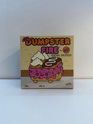 100 Percent Soft Pink Donut Dumpster Fire Vinyl Figure Exclusive