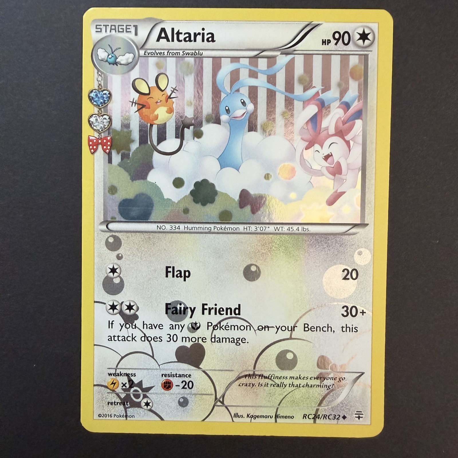 Pokemon TCG Altaria RC24/RC32 Generations: Radiant Collection Uncommon