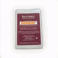 Dunkin Berry Sangria Refresher