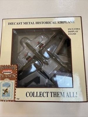 Model Power Postage Stamp Planes Die-Cast P-61 Black Widow