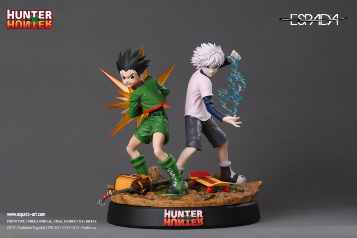 ESPADA ART Hunter X Hunter Gon and Killua ⅙ Scale Statue Figure