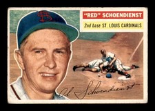 1956 Topps White Back #165 Red Schoendienst   G/VG X3111445
