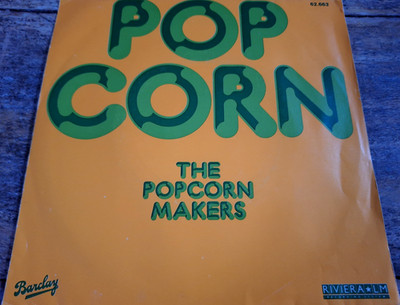 THE POPCORN MAKERS - Popcorn 7'' VINYL / RIVIEIRA - 62 663 / 1980