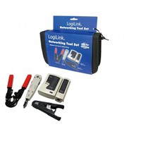 Logilink Netzwerk Werkzeug Set Mit Tasche - 4-Teilig (WZ0012) +Seitenschneider