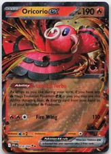 Oricorio ex 018/094 Prize Pack Series Cards Double Rare Pokemon akagi Holo NM