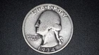 1934-P Washington Quarter - 90% Silver - Tougher Date