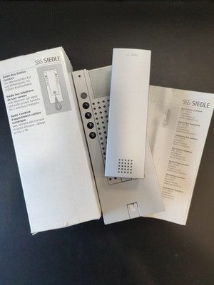 Siedle BTC 750 - 03 SM Haustelefon In Silber, Sprechanlage