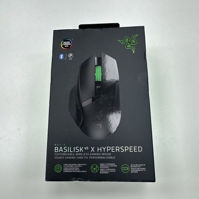 NEW Razer Basilisk V3 X HyperSpeed Wireless Gaming Mouse  Optical Sensor (Black)